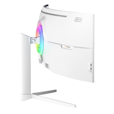 4. Arozzi Nova 49” Curved Computer Monitor 124.5 cm (49") 5120 x 1440 px Dual QHD LED White