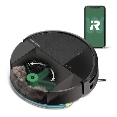 4. iRobot Roomba 205 DustCompastor Combo Robot Vacuum Cleaner (Black)