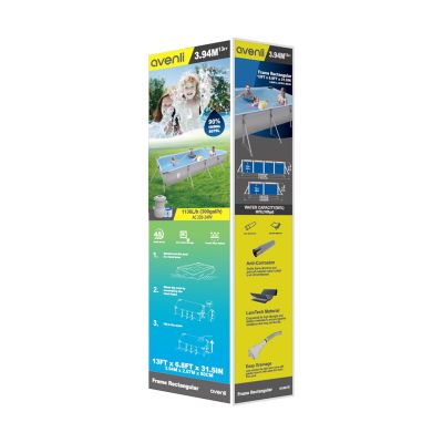 6. AVENLI frame pool 394x207x80