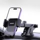 12. Dudao F8Max+ car holder for dashboard or windshield - black
