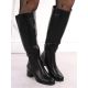 8. Women’s Black Heeled Insulated Boots Jezzi MR2481-3