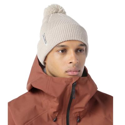2. Salomon Pompom Beanie LC2937600 Grey OSFA
