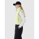 2. Cropped down vest with synthetic filling for women 4F 4FWSS25TVJAF182-45S