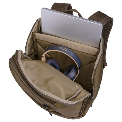5. Thule Chasm TCHB215 Deep Khaki Backpack Polyester Hiking Backpack