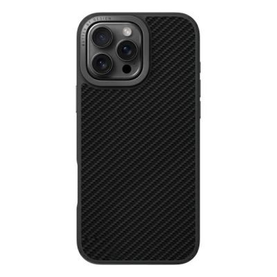2. Uniq Keva Max Magclick Charging Case for iPhone 16 Pro Max - Black