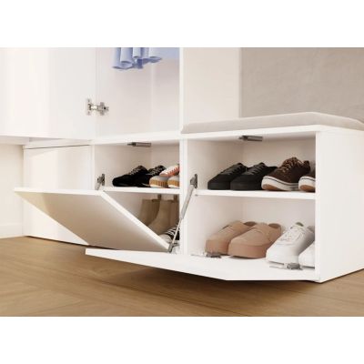9. HAGA II 2W Hallway Wardrobe, White