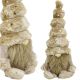 DECORATIVE CHRISTMAS GNOME 26 CM MICA – LIGHT BROWN