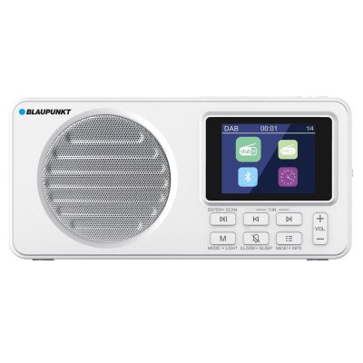 3. BLAUPUNKT DAB DR6WH portable radio, white