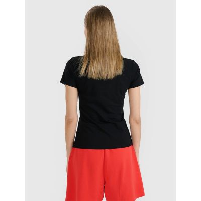 2. Slim plain women's T-shirt 4F 4FWMM00TTSHF2673-20S