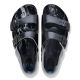 3. Birkenstock Men's ARIZONA EVA Slides 1032110 STONE COIN/BLACKMULTI (Standard Width)