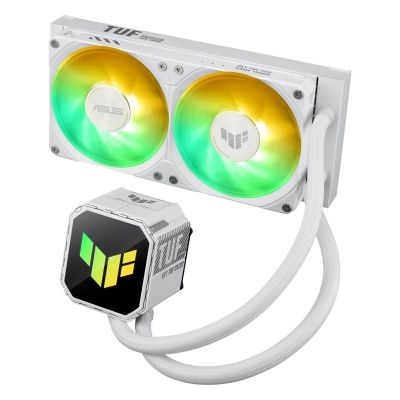 17. ASUS TUF GAMING LC III 240 ARGB WHT Cooler