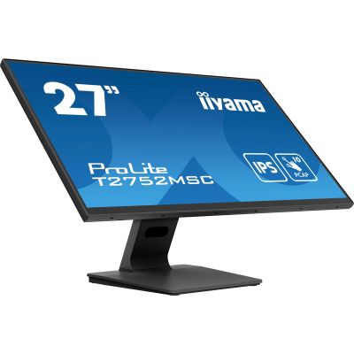 22. iiyama ProLite T2752MSC-B1 computer monitor 68.6 cm (27") 1920 x 1080 px Full HD LED Touchscreen Black