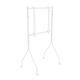 10. MACLEAN TV STAND / TROLLEY FOR MACLEAN TV, ON WHEELS, 37-80", MAX. LOAD 50KG, MAX. VESA 600X400, WHITE, MC-180