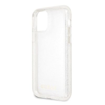 3. Guess GUHCN58PCGLSI iPhone 11 Pro silver/silver hard case Glitter