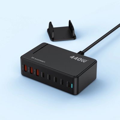 4. Wozinsky WSL-440 440W GaN QC3 Charging Station - Black
