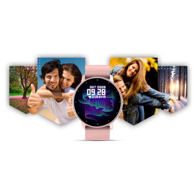 10. GIEWONT Pink GW120-1 Smartwatch