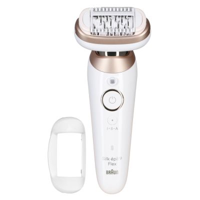 8. BRAUN Silk-epil 9-011 3D IPL Epilator, Wet and Dry, White, Gold