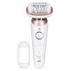 8. BRAUN Silk-epil 9-011 3D IPL Epilator, Wet and Dry, White, Gold