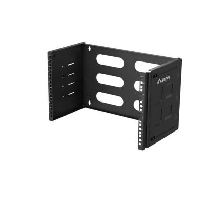 2. LANBERG WALL MOUNT RACK 19' 6U 497X400/240 BLACK