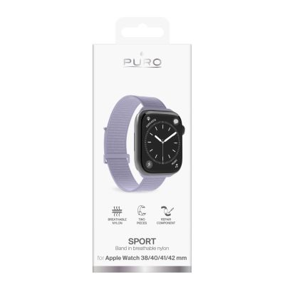 2. Puro Sport Strap for Apple Watch 38/40/41/42mm - Purple