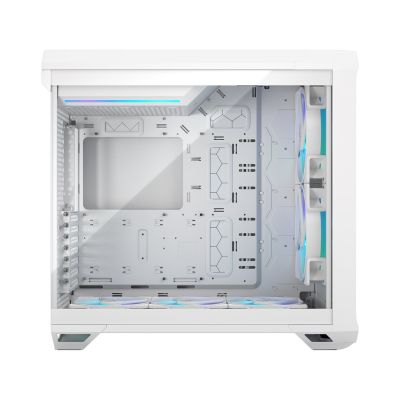 21. Fractal Design Torrent White RGB TG Clear case