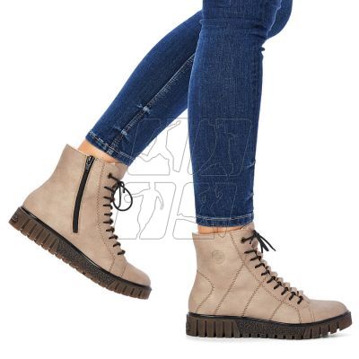 16. Rieker W RKR279A insulated ankle boots