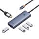 19. Baseus UltraJoy Series 5in1 USB-C HDMI 4K 4x USB-A 3.0 USB hub - gray