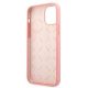 7. Guess GUHCP12LLSPEWPI iPhone 12 Pro Max 6.7" pink/pink hard case Peony Collection