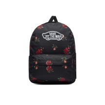 Vans Old Skool Classic Backpack – Black with Roses 22L
