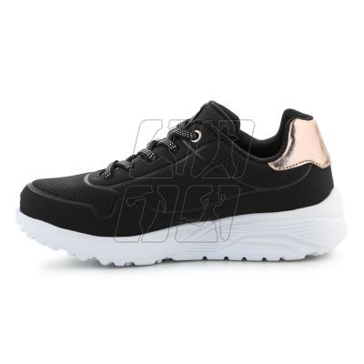 9. Skechers Uno Lite Metallic Mode Jr 310384L-BLK shoes