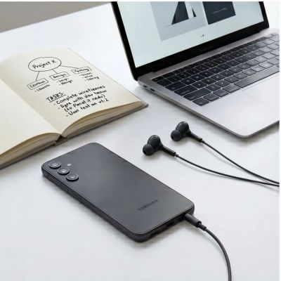 8. Tech-Protect Ultraboost Core G3 Mini Jack Wired Headphones - Black