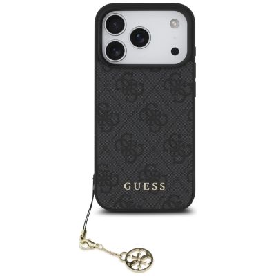 2. Guess 4G Charms Collection MagSafe case for iPhone 17 Pro - black