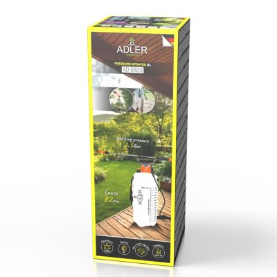 3. ADLER AD 6809 hand pressure sprayer - 8L