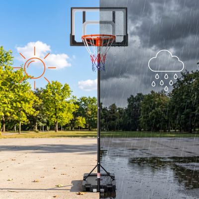 7. Meteor Denver Freestanding Basketball Hoop 108-210 cm