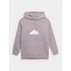 3. Girls' sweatshirt with a hood, open, 4F Junior