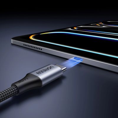 5. Ugreen 2in1 USB-C Cable - 2xUSB-C PD 140W 2m - Black