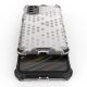 9. Honeycomb Case armor cover with TPU Bumper for Xiaomi Poco M3 transparent