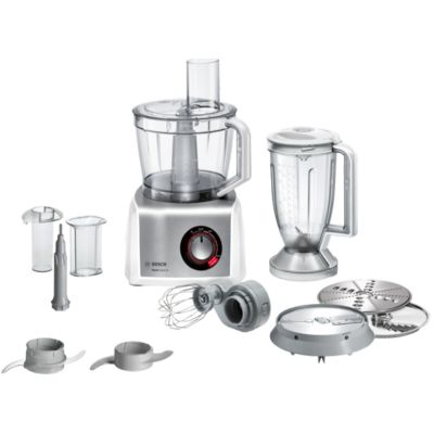 Bosch MultiTalent 8 MC8125814 Food Processor (1250W; white-silver)