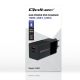 3. QOLTEC GAN POWER PRO CHARGER | 1XUSB-C | 1XUSB | 100W | 5-20V | 1.5-5A | PD | BLACK