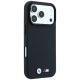 4. BMW M Quadrille Kevlar Metal Logo MagSafe Case for iPhone 17 Pro / 18 Pro - Black