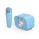 myFirst Voice 2 - karaoke set for kids - microphone and wireless speaker with sound modification effects (blue)