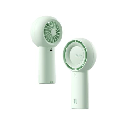 2. Jisulife Handheld Fan 5 Plus 4000mAh Mini Blower Portable Fan - Green