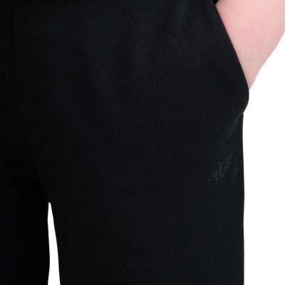 4. Girls' trousers 4F CAS F1509 deep black 4FJWMM00TTROF1509 20S