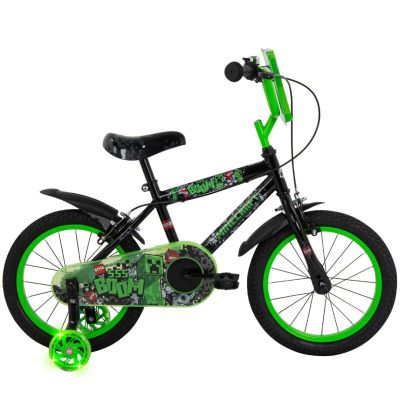 12. Huffy Minecraft Bike 16" Black 21644W