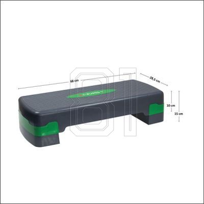 29. Step for aerobics HMS AS003 green / gray