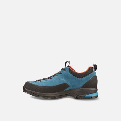 3. Garmont Dragontail WP Hiking Shoes – Coral Blue/Fiesta Red