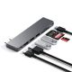 4. Satechi Type-C Pro Hub Slim Space Gray - Slim Case