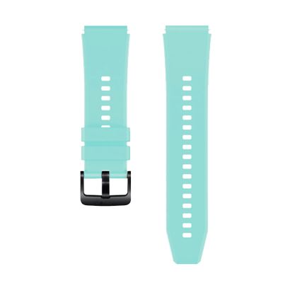 6. Silicone Strap for Huawei Watch GT 2 / 3 / 4 / 2 Pro / 3 Pro / 4 Pro / GT 2e - Light Green