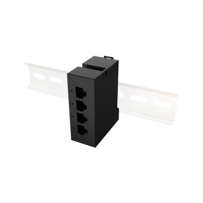 12. LANBERG SWITCH POE EXTENDER 1XIN 3XOUT 1GB ETHERNET DIN RAIL 90W