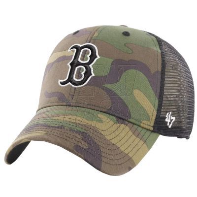 3. Cap 47 Brand MLB Boston Red Sox Cap B-CBRAN02GWP-CMB